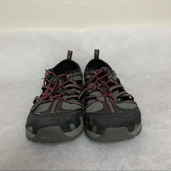 Chaco Outcross Outdoor Water Sport Shoes Sandals Black Gray Red Kids Boys 1​ - Picture 2 of 5
